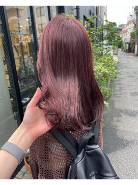 ヘアサロン ガリカ 表参道(hair salon Gallica) 大人艶髪/ラベンダーココアブリーチなしダブルカラー