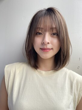 ブラウヘアアンドケア(care) ふんわりナチュラルストレート
