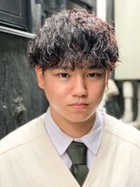 エルマーク 梅田(L-MARK)&nbsp;波巻きパーマスパイラルパーマツイストスパイラルパーマメンズ