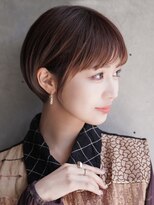 カライング(ing) 大人ショートボブ丸みショートカットマッシュショート前髪あり