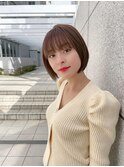 ショート/前髪カット/顔周り×ブリーチなし/髪質改善[池袋]