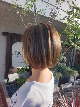 タエビスアリッサム(Taebis Alyssum) 3Dカラー(白髪ぼかし、北習志野)