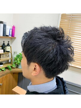 カミケン 清明店(kamiken.) 束感ドライ質感すっきり好印象モテ髪ショート【カミケン清明店】