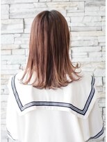 ロカビリー(Rockabilly)&nbsp;レイヤーピンクアッシュベージュ