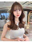レイヤーカット/顔周り/顔周りレイヤー/韓国/髪質改善/前髪
