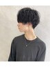メンズパーマ　カット＋パーマ