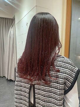 エイゾー(EIZO) ブリーチなし】暖色グラデーションカラー