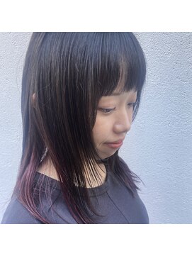 ファヴォリ(favori) 【favori 自由が丘】インナーカラー・ミディアムヘア