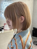 ファイブバイジエクト 堀江(FIVE by The Ect) ミルクティーベージュボブ