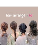 結婚式ヘアアレンジ