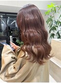 艶髪×透明感チョコレートブラウン