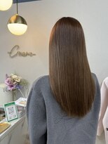 クリーム 町田(Cream)&nbsp;髪質改善ツヤ髪縮毛矯正　透明感ブリーチなしカラー