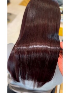 エンター 天神店(ENTER) 髪質改善/ブラウンレッド/うる艶/ENTER 天神店