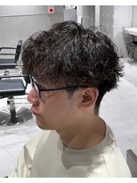 ロルカ 池袋店(Rolka)&nbsp;【波巻きスパイラル】マッシュ/メンズパーマ/メンズカット/池袋