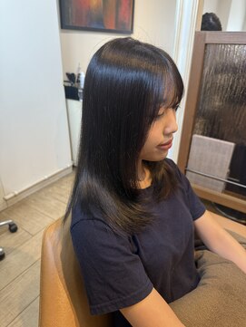 ハピネスフィール 宇治店(Happiness FEEL) 【山本鮎里】 韓国風/髪質改善/縮毛矯正/顔周りスタイル