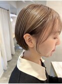 イメチェン/クールショート/前髪/似合わせカット/ショートボブ