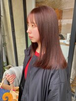 アドア(adore)&nbsp;ミディアム/ピンクベージュ/艶カラー