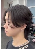 MEN’S HAIR/サーフカール/刈り上げセンターパート/円町