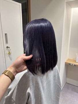 リアン(Lien) ディープパープル/ラベンダー/ダブルカラー/ブリーチカラー