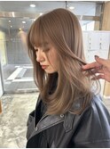 ワンブリーチでミルクティー
