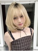 《衣織》ハイトーン/レイヤー/ボブ