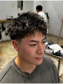 波巻きツイストスパイラル/リバースセンターパート/表参道駅