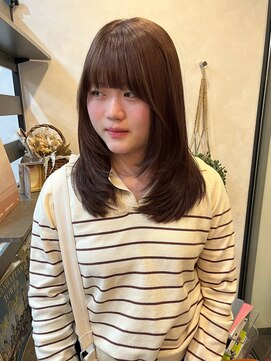 ソワンドゥブレスココ 京都店(soin de brace coco.) 髪質改善×ミディアムレイヤー