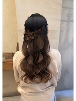 チップタップ 目白店(tip top) ハーフアップ/編み込みハーフアップ/ハーフアップウェーブ