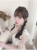 ダークパープル/ナチュラルショート/ミルクブラウン/夏/名古屋