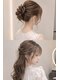 ジゼル ビエラ博多テラス店(GiseL)の写真/【博多駅徒歩3分】結婚式やイベントのヘアセット・ヘアアレンジが得意な美容室♪一日中崩れない華やかヘア
