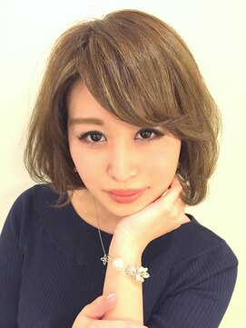 ルーファス 恵比寿 渋谷(Ruufus) 外人風ワンカールボブ【Ruufus恵比寿渋谷】