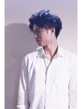 メンズヘアースパイス ユメサキ(Men's Hair SPICE -yumesaki-) 爽やかアップバングスタイル