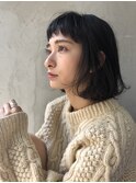 【Astar】切りっぱなし　ゆるふわデジタルパーマ ボブ