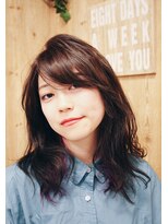 ルーミス バズヘアー(Loomis Buzzhair)&nbsp;王道レイヤースタイル、インナーカラー