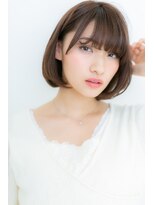 モッズヘア 上尾西口店(mod's hair)&nbsp;耳かけが◎ナチュラルカラーのワンカールボブY上尾10代20代30代