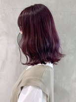 アイティー バイ アルバム 中野店(IT by ALBUM)&nbsp;カシスピンク_ボブルフクールショートピンクベージュ_ba308323