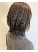 フォギーベージュ×くびれボブ_市川店