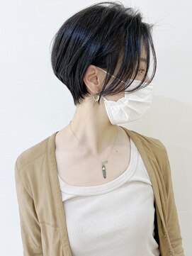 モリオフロムロンドン 松戸店(Morio from London) 【松戸　ムラマツ】前髪なしハンサムショート大人かわいい