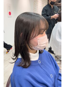 コワファーストナガサキシャンプーボーイ(COIFF1RST NAGASAKI SHAMPOO BOY) 【韓国ヘア】フェイスレイヤー！