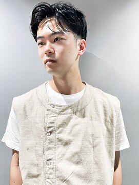 サル 代官山(SAL) 【SAL】オーガニック系の香りがしそうなセンターパート＊菅原誠