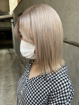 ヘアーデザイン アルエ(HAIR×design ARUE) 【YUGO】ホワイトベージュ