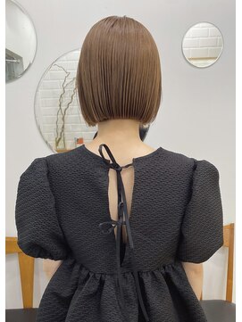 ハイフ(haif) 【haif】ボブ　ナチュラルブリーチ