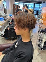 コワファーストナガサキシャンプーボーイ(COIFF1RST NAGASAKI SHAMPOO BOY)&nbsp;波巻き×センターパート！