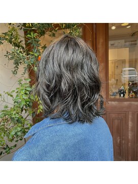 ドット ヘアー(dot.hair) スタイリング簡単なパーマ