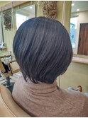 軽めショートボブ