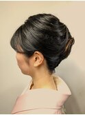 和髪/結婚式お呼ばれヘア/お宮参り/ヘアセット
