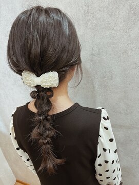 コス(COS) 【土日祝限定】お呼ばれアレンジ☆30分　AMIOROSI HAIR