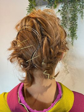 クレヨン ケース(Crayon case) 個性的ヘアセットここでしかできないスタイル