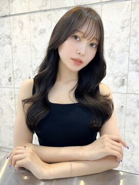 シーシンジュク 新宿南口(Sea shinjuku) 韓国風前髪×レイヤーカット【髪質改善/新宿/レイヤーカット】