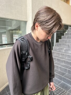 レックスヘアーインターナショナル(ReX HAIR INTERNATIONAL) 【中野　倫大朗】highlight×センターパートウルフ